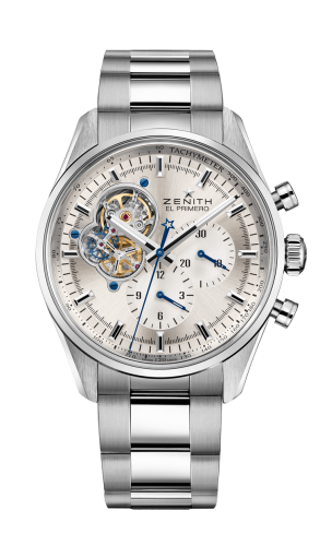 replica Zenith - 03.2040.4061/01.M2040 El Primero Chronomaster Open Stainless Steel / Silver / Bracelet