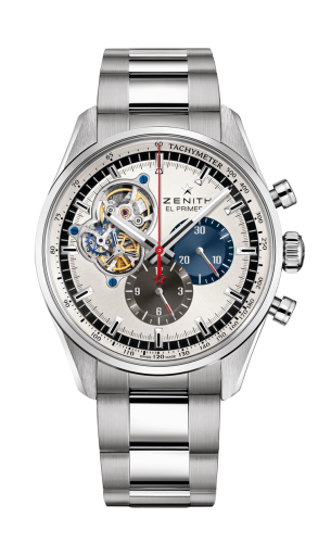 replica Zenith - 03.2040.4061/69.M2040 El Primero Chronomaster Open Stainless Steel / Silver 1969 / Bracelet