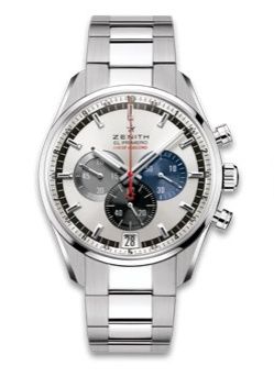 replica Zenith - 03.2041.4052/69.M2040 El Primero Striking 10th Stainless Steel / Silver / BRacelet