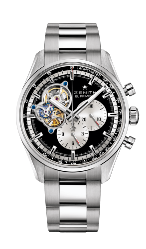 replica Zenith - 03.2042.4061/21.M2040 El Primero Chronomaster Open Stainless Steel / Black / Bracelet