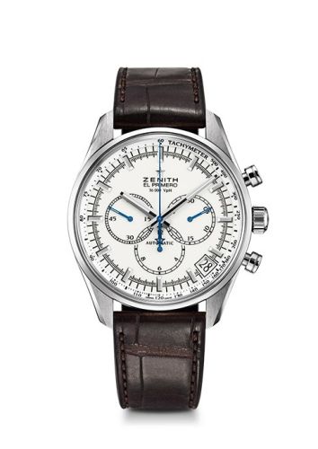 replica Zenith - 03.2080.400/01.C494 El Primero 36'000 VPH Silver