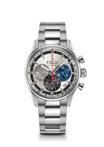 replica Zenith - 03.2150.400/69.M2150 El Primero Chronomaster 38 Stainless Steel / Silver / Bracelet