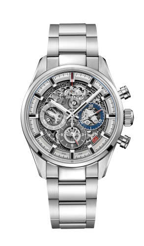 replica Zenith - 03.2153.400/78.M2150 El Primero Chronomaster Full Open 38 Stainless Steel / Bracelet