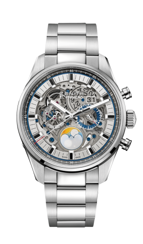 replica Zenith - 03.2530.4047/78.M2530 El Primero Chronomaster Grande Date Full Open Stainless Steel / Bracelet