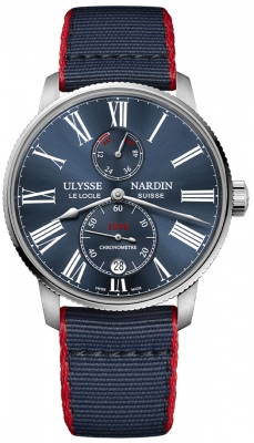 replica Ulysse Nardin Marine Chronometer Torpilleur 42mm Mens Watch 1183-310-3a/0a