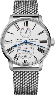 replica Ulysse Nardin Marine Chronometer Torpilleur 42mm Mens Watch 1183-310-7MIL/40