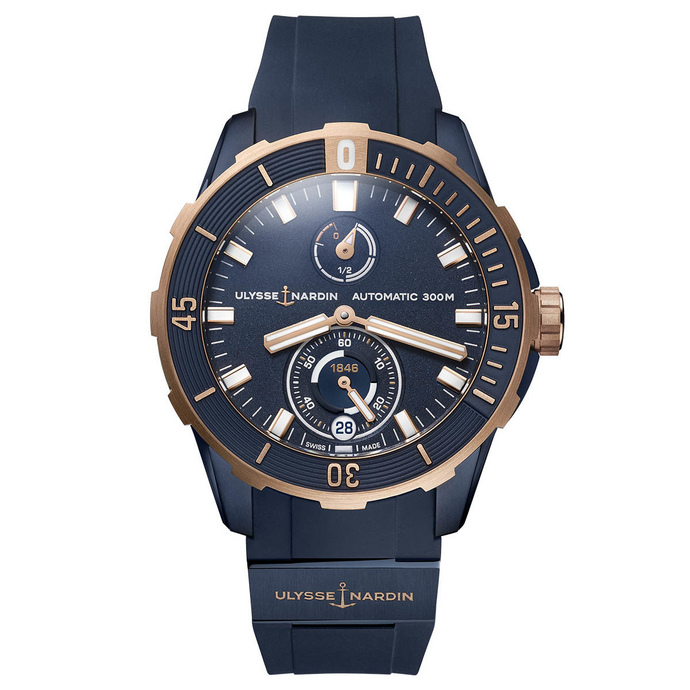 replica watch Ulysse Nardin Diver Chronometer – 44mm 1185-170-3/BLUE