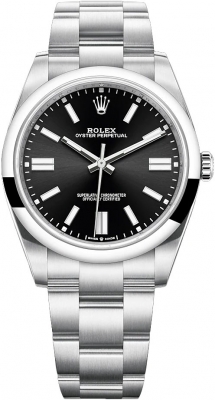 replica Rolex Oyster Perpetual 41mm Mens Watch 124300 Black