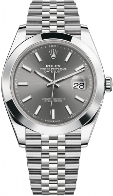 replica Rolex Datejust 41mm Stainless Steel Mens Watch