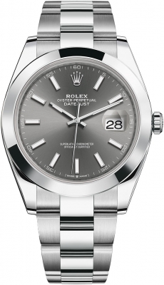 replica Rolex Datejust 41mm Stainless Steel Mens Watch