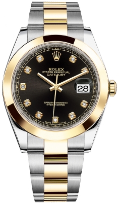 replica Rolex Datejust 41mm Steel and Yellow Gold Mens Watch