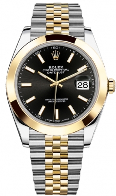 replica Rolex Datejust 41mm Steel and Yellow Gold Mens Watch