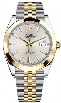 replica Rolex Datejust 41mm Steel and Yellow Gold Mens Watch