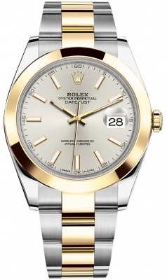 replica Rolex Datejust 41mm Steel and Yellow Gold Mens Watch