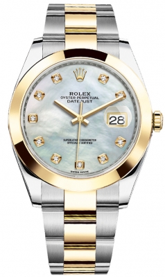 replica Rolex Datejust 41mm Steel and Yellow Gold Mens Watch