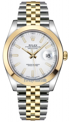 replica Rolex Datejust 41mm Steel and Yellow Gold Mens Watch