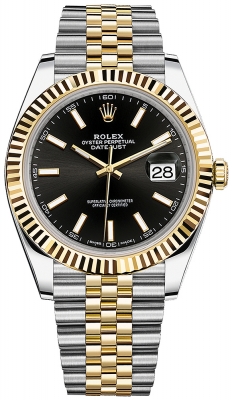 replica Rolex Datejust 41mm Steel and Yellow Gold Mens Watch