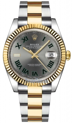 replica Rolex Datejust 41mm Steel and Yellow Gold Mens Watch