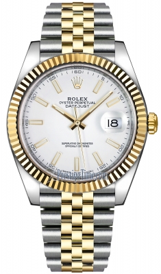 replica Rolex Datejust 41mm Steel and Yellow Gold Mens Watch