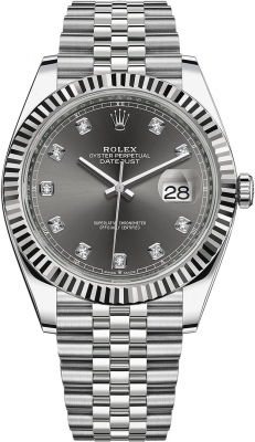 replica Rolex Datejust 41mm Stainless Steel Mens Watch