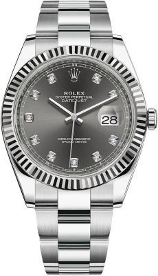 replica Rolex Datejust 41mm Stainless Steel Mens Watch