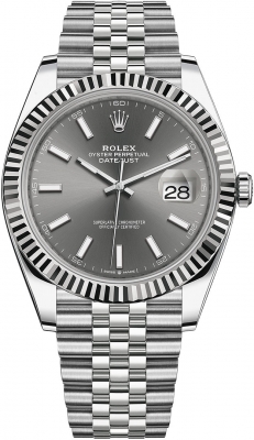 replica Rolex Datejust 41mm Stainless Steel Mens Watch