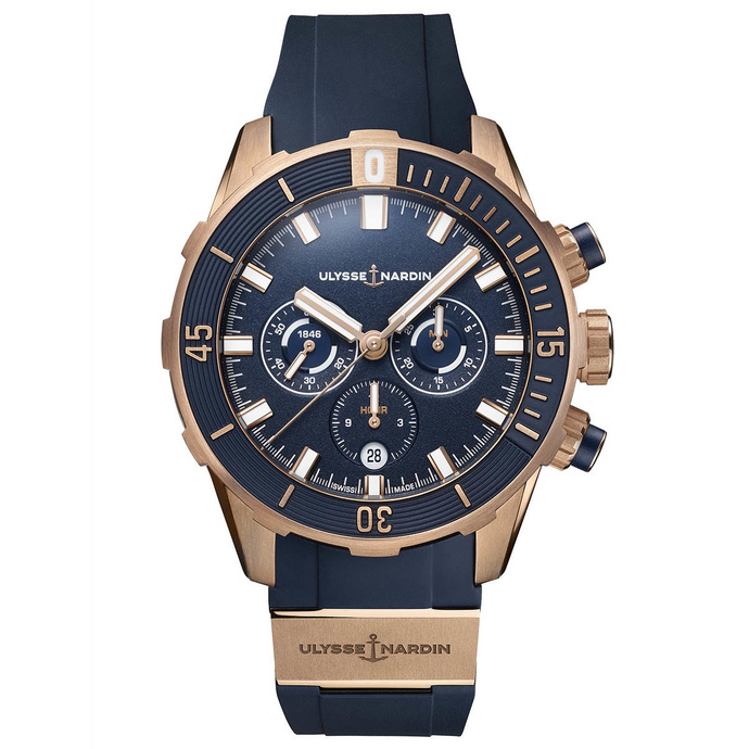 replica watch Ulysse Nardin Diver Chronograph 1502-170-3/93