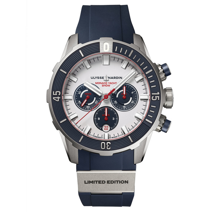 replica watch Ulysse Nardin Diver Chronograph Monaco Yacht Show Limited Edition 1503-170LE-0A-MON/3A