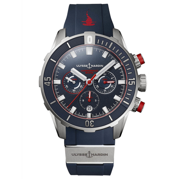 replica watch Ulysse Nardin Diver Chronograph « Hammerhead Shark » Limited Edition 1503-170-3/93-HAMMER