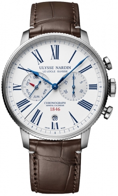 replica Ulysse Nardin Marine Torpilleur Annual Chronograph 44mm Mens Watch 1533-320le-0a-175/1a