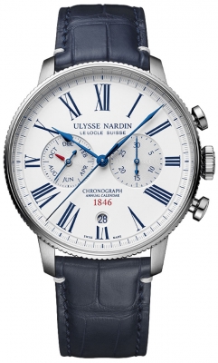 replica Ulysse Nardin Marine Torpilleur Annual Chronograph 44mm Mens Watch 1533-320le-0a-175/1b