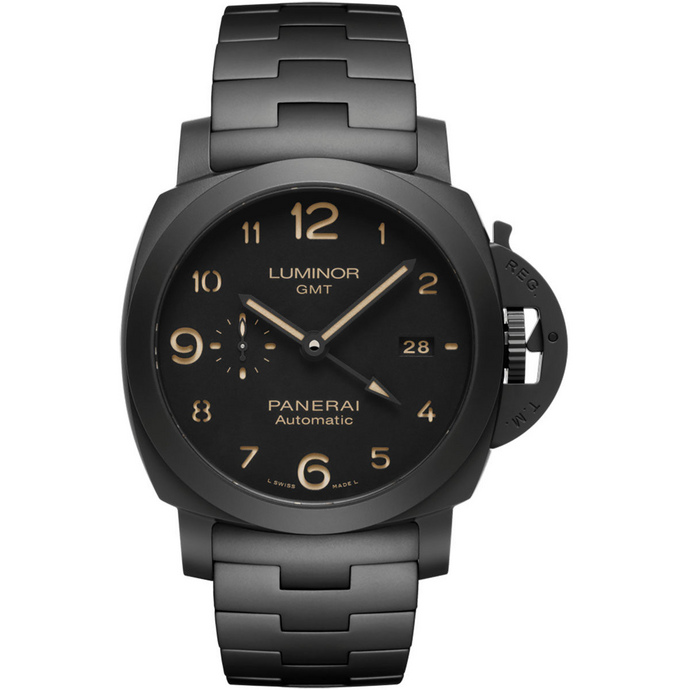 replica Panerai Luminor Tuttonero GMT – 44mm watch PAM01438