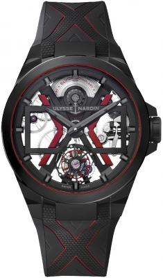 replica Ulysse Nardin Blast Automatic Tourbillon 45mm Mens Watch 1723-400-3b/BLACK