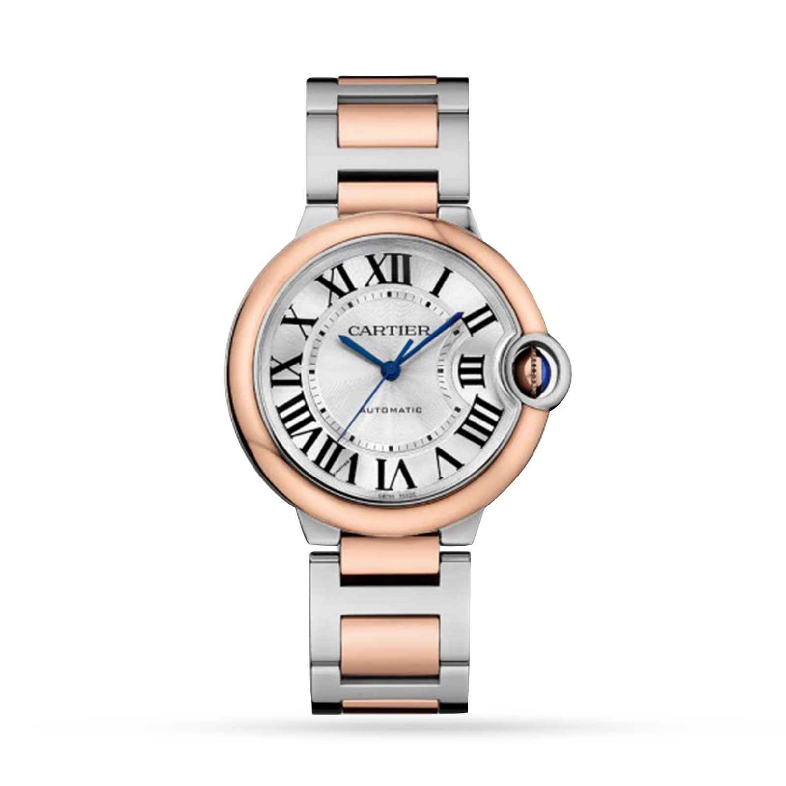 replica Cartier Ballon Bleu De Cartier Watch 36 Mm Mechanical Movement With Automatic Winding Steel Case Rose Gold W2BB0033