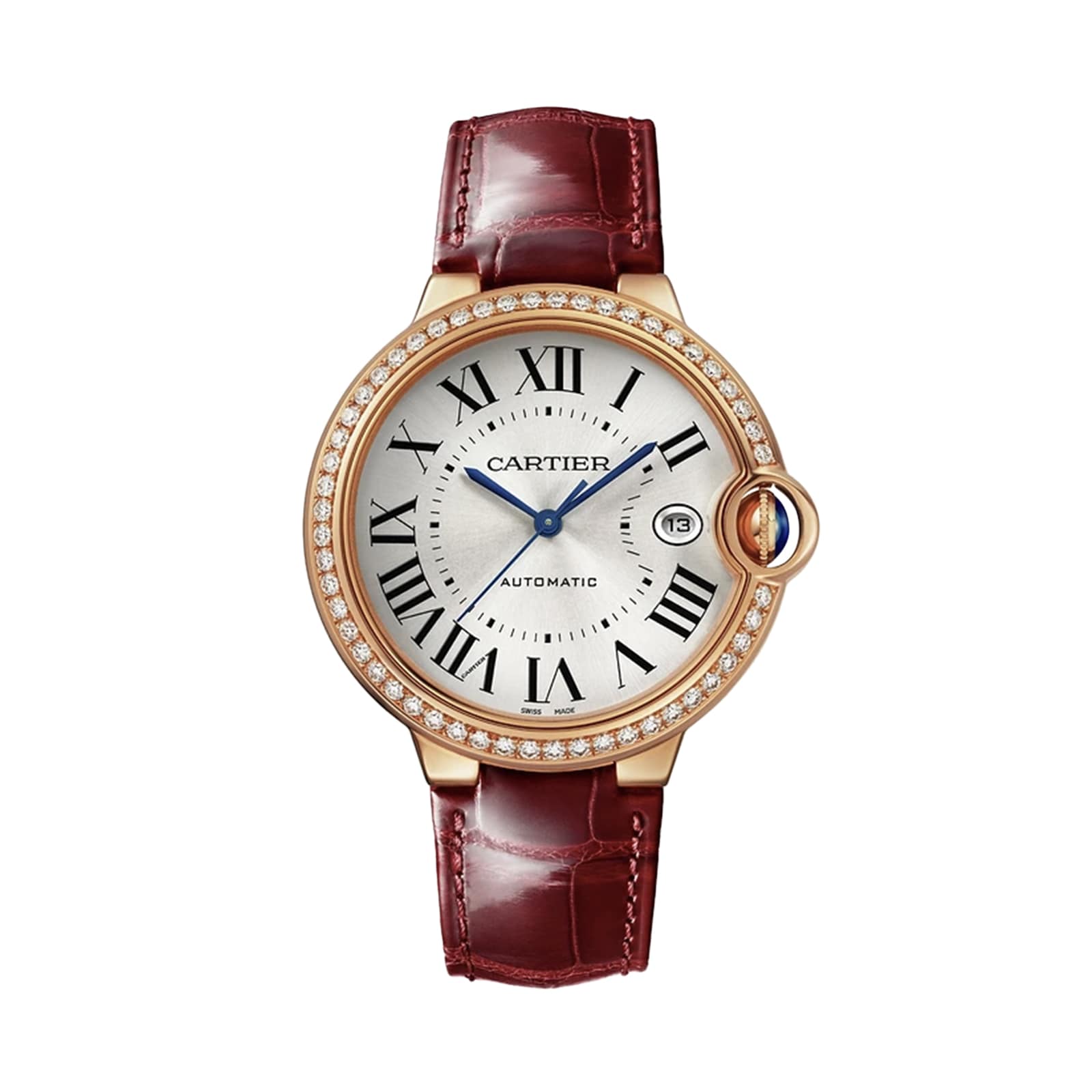 replica Cartier Ballon Bleu De Cartier Watch 40mm Automatic Movement Rose Gold WJBB0056