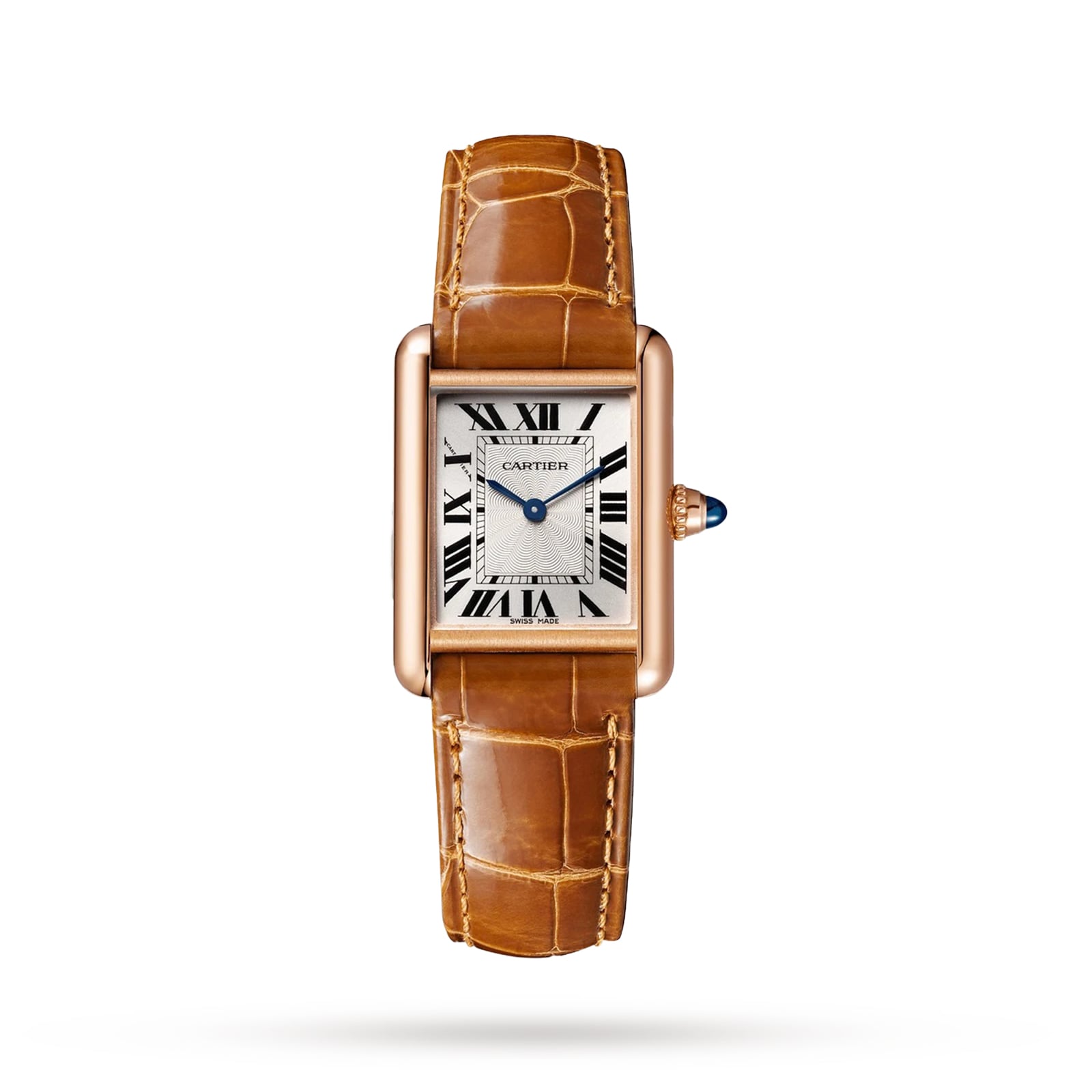 replica Cartier Tank Louis Cartier Watch Small Model Manufacture Mechanical Movement With Manual Winding WGTA0010