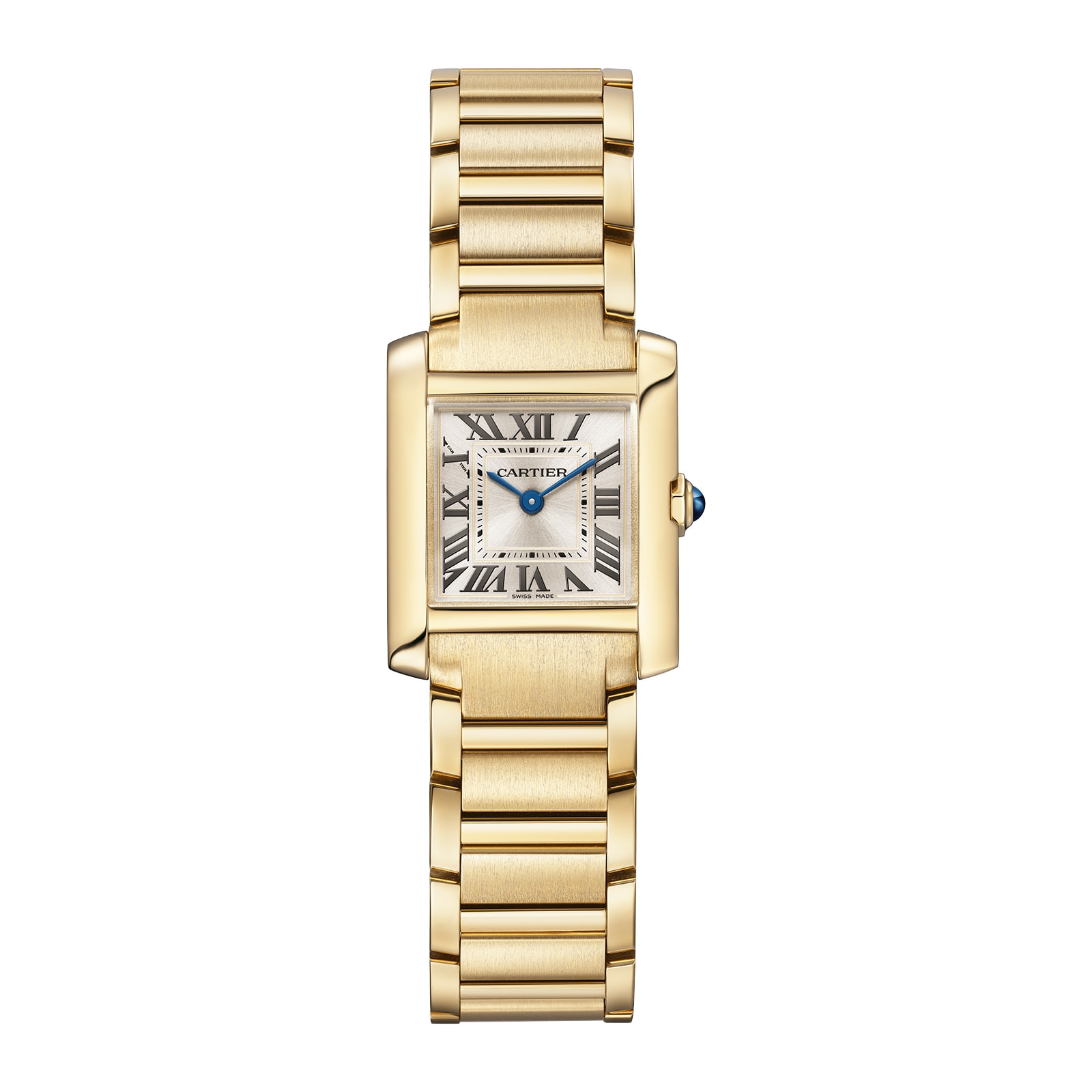 replica Cartier Tank Fran?aise Watch Small Model Quartz Movement Yellow Gold WGTA0114