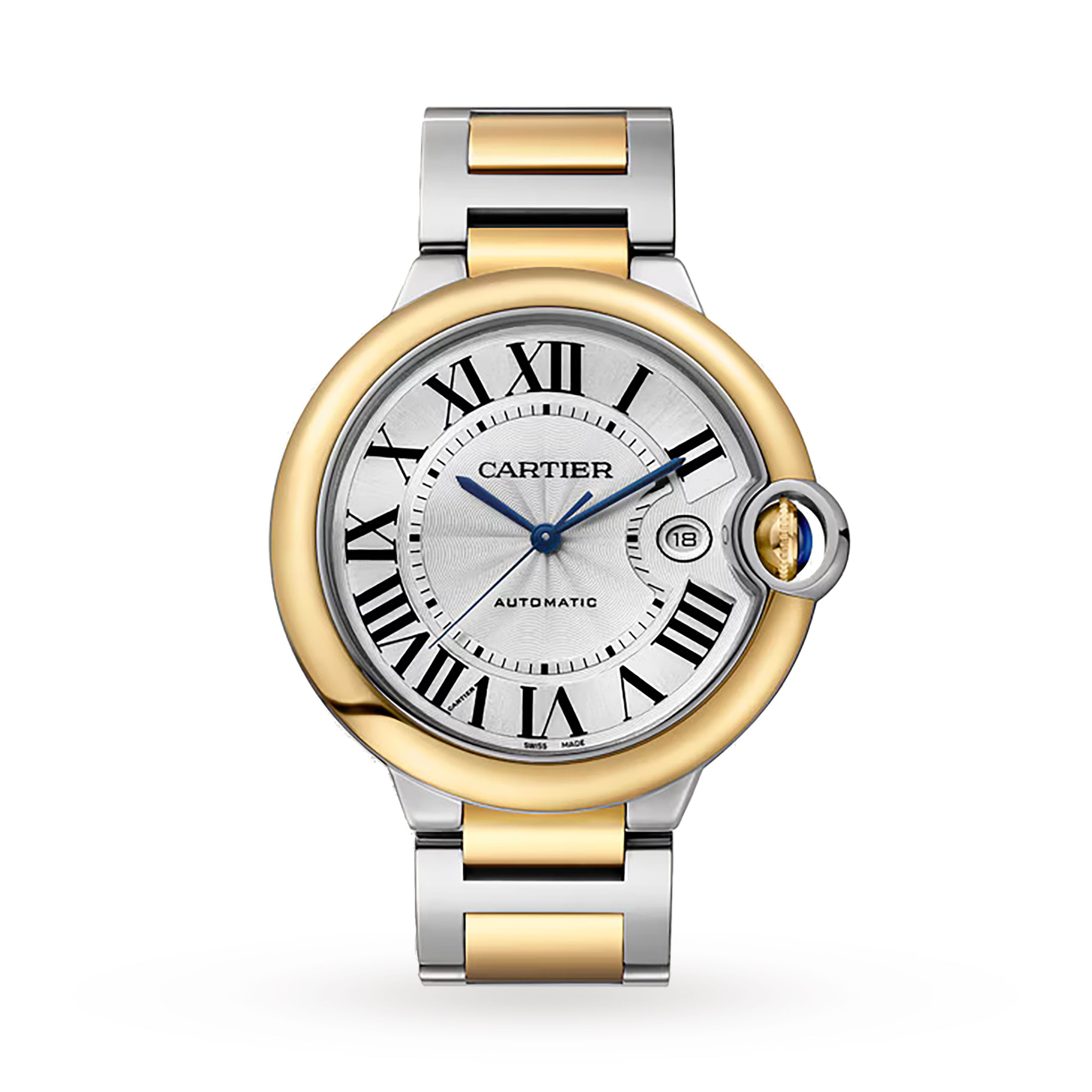 replica Cartier Ballon Bleu De Cartier Watch 42mm Automatic Winding Steel Case W2BB0039