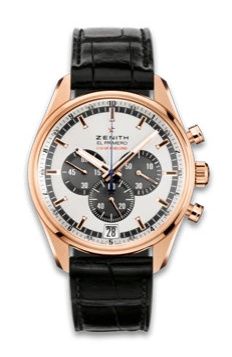 replica Zenith - 18.2040.4052/21.C496 El Primero Striking 10th Rose Gold / Silver