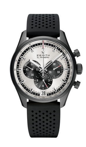 replica Zenith - 24.2041.400/01.R576 El Primero Chronomaster 42 Aluminium / Silver / Rubber Strap