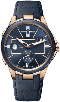 replica Ulysse Nardin Blast Dual Time 42mm Mens Watch 242-20/43