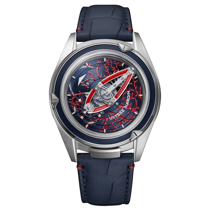 replica watch Ulysse Nardin Freak Vision Coral Bay "Micropainting"2505-250LE/CORALBAY-2