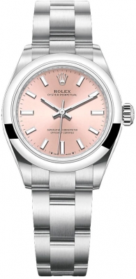 replica Rolex Oyster Perpetual 28mm Ladies Watch 276200 Pink
