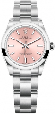 replica Rolex Oyster Perpetual 31mm Ladies Watch 277200 Pink