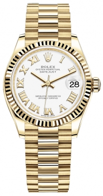 replica Rolex Datejust 31mm Yellow Gold Ladies Watch