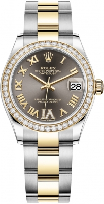 replica Rolex Datejust 31mm Stainless Steel and Yellow Gold Ladies Watch