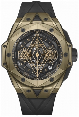 replica Hublot Big Bang UNICO Sang Bleu II 45mm Mens Watch 418.MX.1103.RX.MXM22