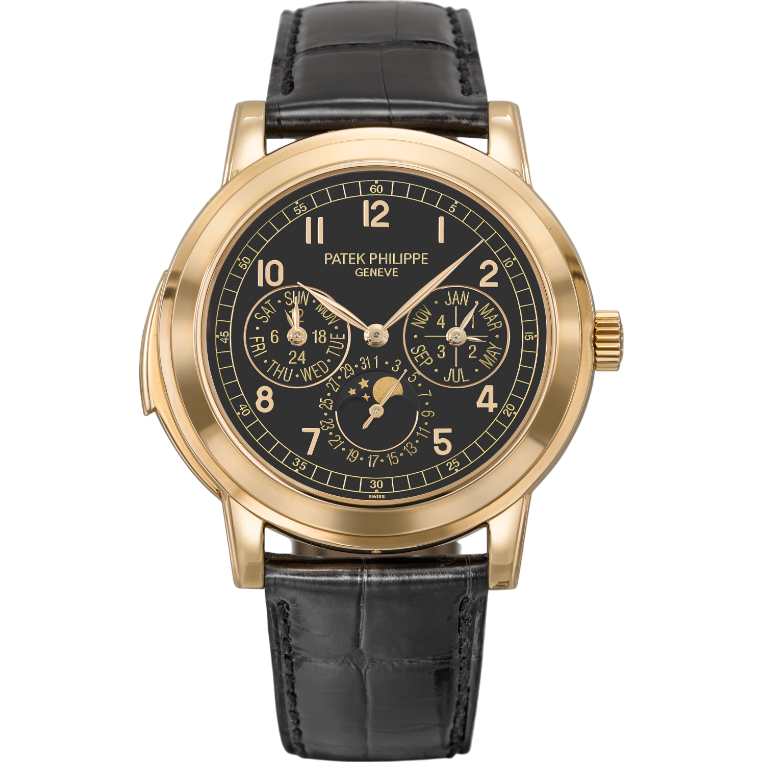 Super clone watch PATEK PHILIPPE GRAND COMPLICATIONS MINUTE REPEATER "CATHEDRAL GONGS" PERPETUAL CALENDAR 42MM 5074R-001