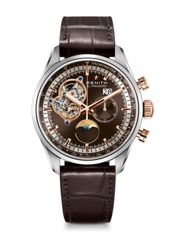 replica Zenith - 51.2161.4047/75.C713 El Primero Chronomaster Grande Date Brown