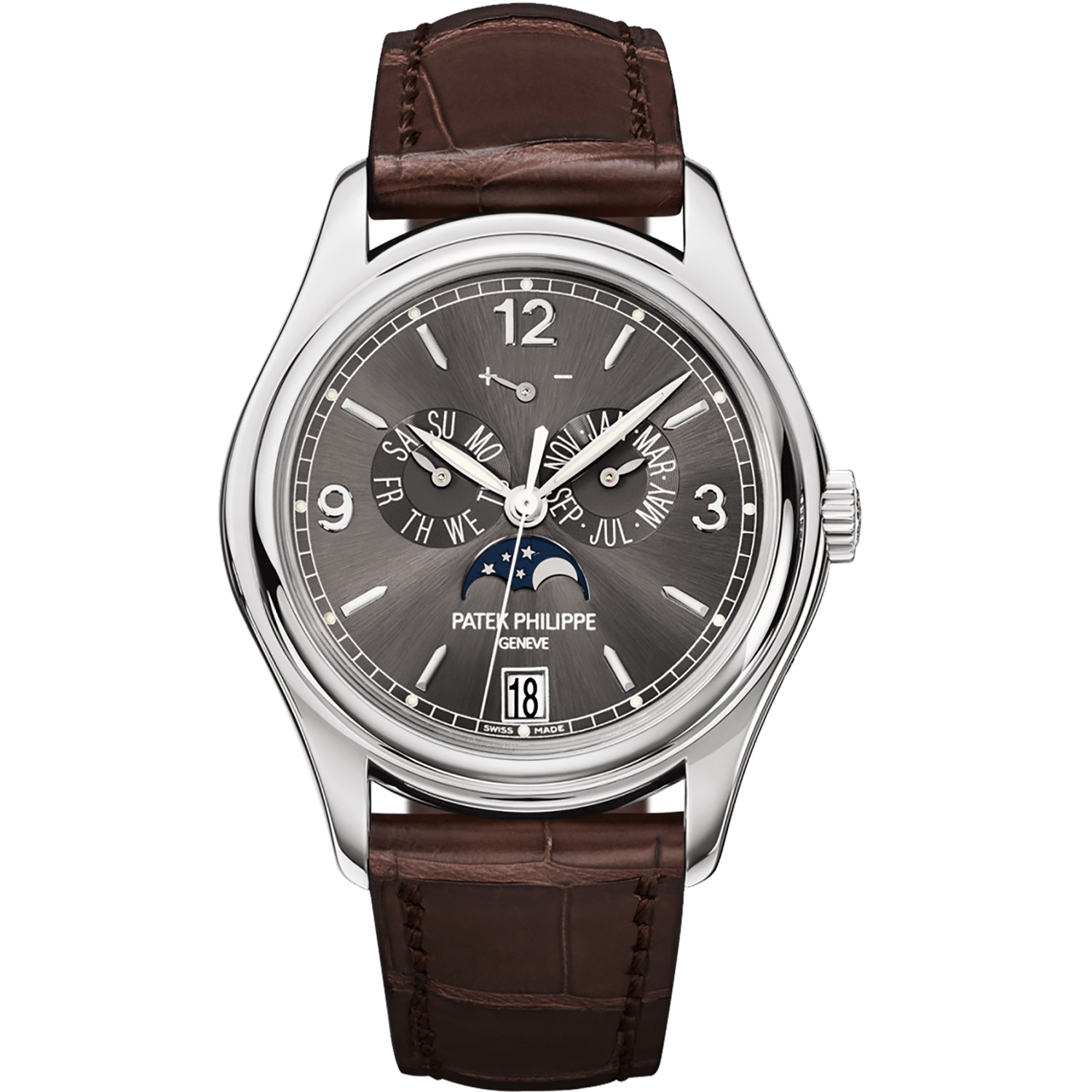 Super clone watch PATEK PHILIPPE COMPLICATIONS 39MM 5146G-010